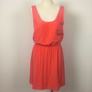 J. Crew Coral Tunic Tank Dress
